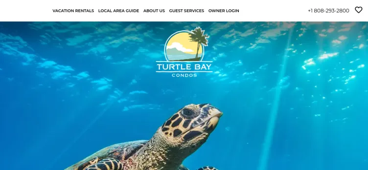 Screenshot TurtleBayCondos.com