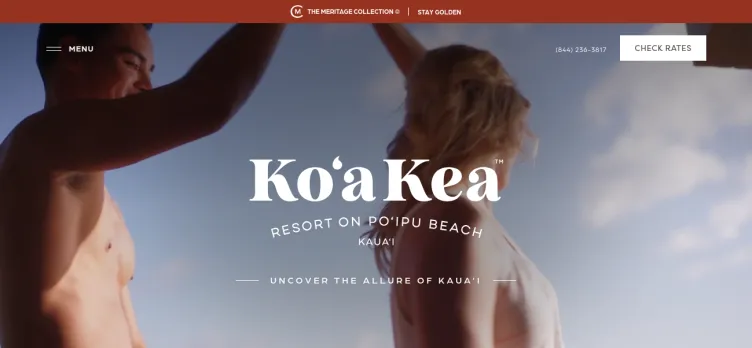 Screenshot Koakea.com