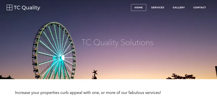 Screenshot TCQuality.com