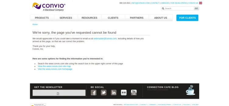 Screenshot secure2.convio.net