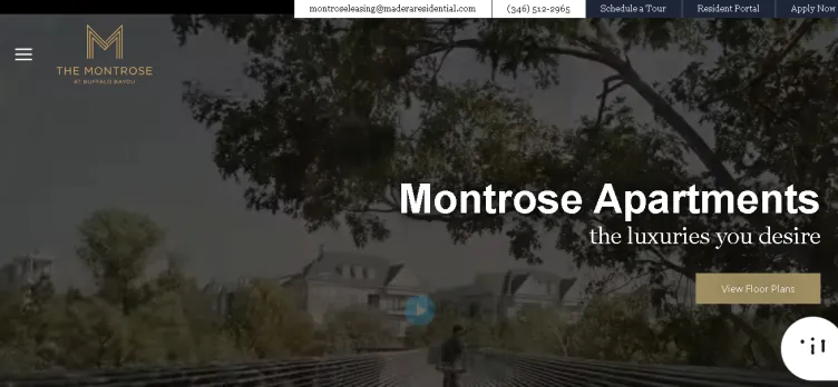 Screenshot Montrose at Buffalo Bayou