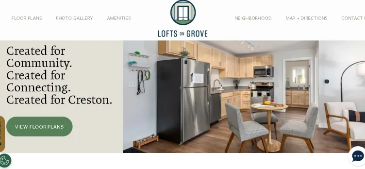 Screenshot Lofts on Grove