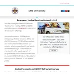 Emergency Medical Services University