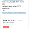 Milk and Choco - order mc#35966 / still no delivery after 6 months