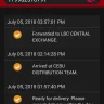 LBC Express - failed to deliver and just declare payment problem or refused by the consignee