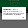 Grab - driver's cancellation of booking