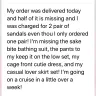 Fashion Nova - flagged my order