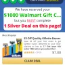 Reward Zone USA - $1000 walmart gift card