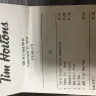 Tim Hortons - wrong order/won’t answer phones