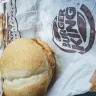 Burger King - burger tidak sesuai gambar brosur