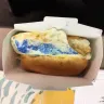 White Castle - I was served a blue egg.