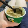 Subway - broccoli and cheddar soup