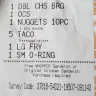 Burger King - incomplete order