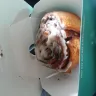 Cinnabon - cinnamon bun poorly crafted