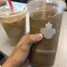 Tim Hortons - vanilla iced latte; ice cap.