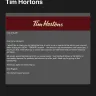 Tim Hortons - breakfast sandwich