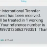 AstroMary.com - Confirmation of transfer slip