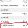 ScoreSense.com - Transaction on my card
