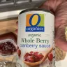 Vons - Organic cranberry sauce