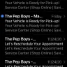 The Pep Boys - Ordering for pick and use of my email address