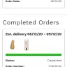 LookFantastic - My orders.