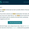 Scribd - Failed to cancel my subscription