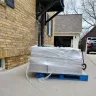 Menards - Delivery and packaging of concrete block