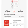 J&T Express - AWB: [protected] - Parcel stuck in transit status since 7th May