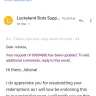 LuckyLand Slots - Not paying my winnings and deactivated account