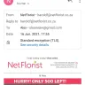 NetFlorist - Email spam