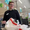 Woolworths - Check out staff not wearing mask