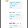 ABX Express - 15th july parcel arrive aor hub but untill today 24th july 2021 I still didnt receice it, my parcel number is [protected]