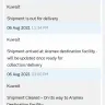 Aramex International - Tracking number 33806301045