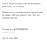 Fairweather - Refund not received