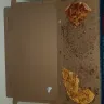 Roman's Pizza - The box pizza foot print inside