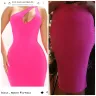 Fashion Nova - Damaged midi dress