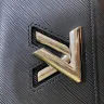 Louis Vuitton - LV twist bag (black with silver hardware)