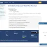 MetroFax - No way to cancel my acct