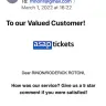 ASAPTickets.com - Voided tickets and cancellation