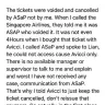 ASAPTickets.com - Voided tickets and cancellation