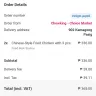 Chowking - Missing product / not issuing receipt