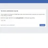 Facebook - 2-factor authentication issue