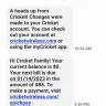 Cricket Wireless - My service