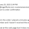 Roger Florist - Failed flowers delivery but charged to credit card and no company response