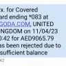 Agoda - Scam payment