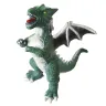 Wantitall - rainbow yuango dragon 15"9" 15" rodan godzilla movie monster series dinosaur model action figure toy soft vinyl plastic for kids (green)