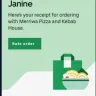 Uber Eats - Pizza delivery 