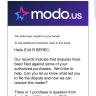 Modo Casino - Account Blocked Modo.us
