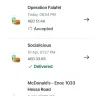 Careem - Didn't receive my order. Order number, [protected], ordered at 8:45, at 10:53 still didn't recieve my order. delivery take more than 2 hours