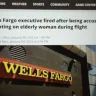 Wells Fargo - A wells fargo vice president arrested for allegedly urinating on 72y woman on flight